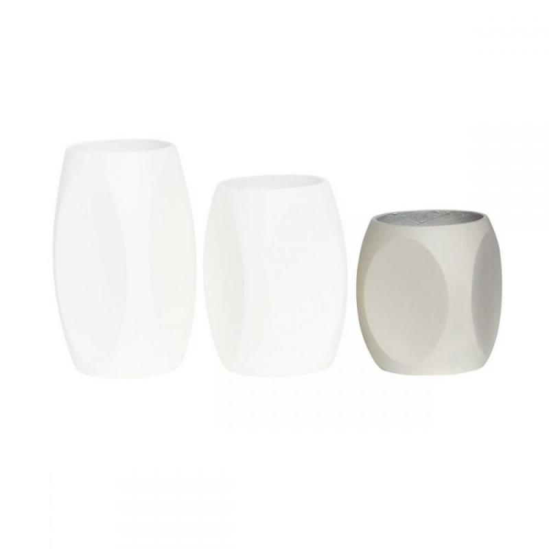 VASE-4 Βάζο Cement, Απόχρωση Beige Φ33x40cm