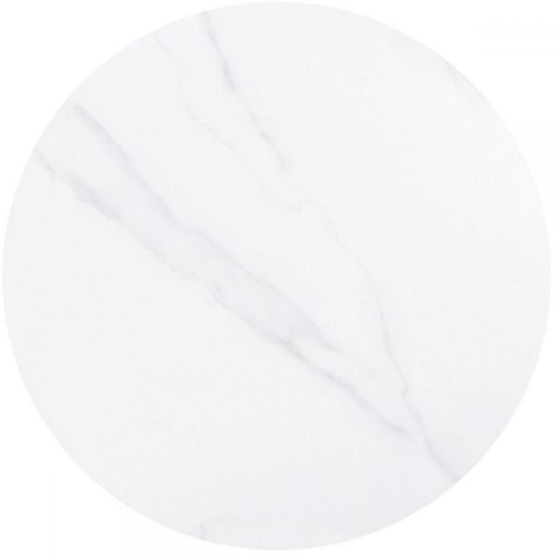 Επιφάνεια Μάρμαρο Sintered Stone, Απόχρωση White Marble (MDF για στήριξη βάσης)