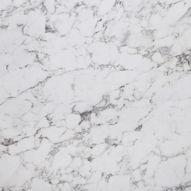 HPL (High Pressure Laminated) Επιφάνεια Τραπεζιού Απόχρωση White Marble, UV