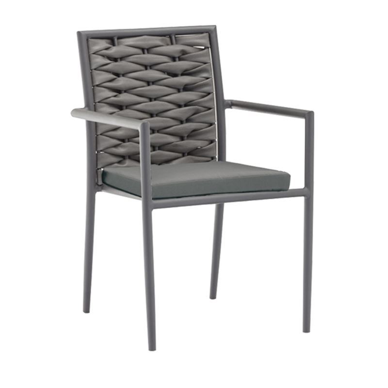 VITAL Πολυθρόνα Aλουμίνιο, Wicker Ανθρακί VITAL Πολυθρόνα Aλουμίνιο, Wicker Ανθρακί