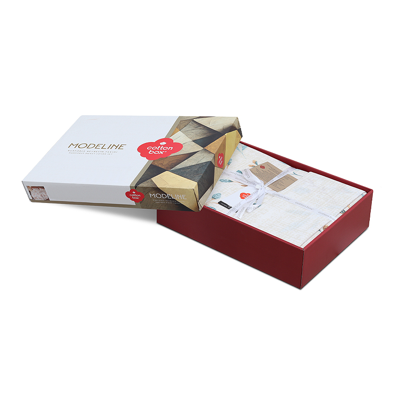 Σετ παπλωματοθήκη Lendell Cotton Box 3 τμχ Μονή (160x220) χρώμα μέντα - λευκό Σετ παπλωματοθήκη Lendell Cotton Box 3 τμχ Μονή (160x220) χρώμα μέντα - λευκό