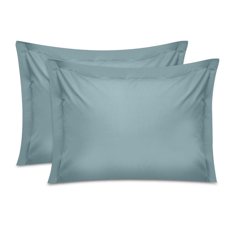 Μαξιλαροθήκες ύπνου Tonne Cotton Box Σετ 2 τμχ χρώμα μπλε 50x70+5εκ. Μαξιλαροθήκες ύπνου Tonne Cotton Box Σετ 2 τμχ χρώμα μπλε 50x70+5εκ.