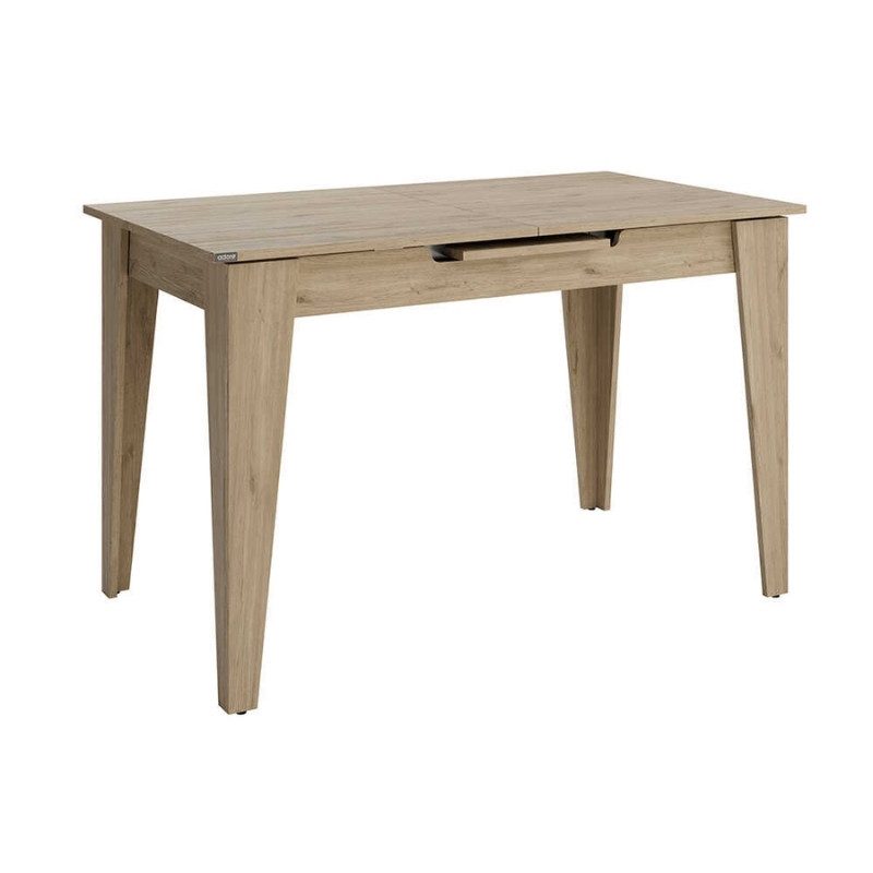 Τραπέζι Trendline Megapap επεκτεινόμενο χρώμα oak 120/150x70x75εκ. Τραπέζι Trendline Megapap επεκτεινόμενο χρώμα oak 120/150x70x75εκ.
