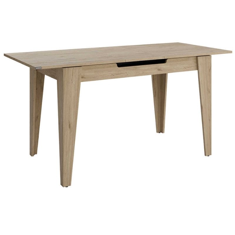 Τραπέζι Trendline Megapap επεκτεινόμενο χρώμα oak 120/150x70x75εκ. Τραπέζι Trendline Megapap επεκτεινόμενο χρώμα oak 120/150x70x75εκ.