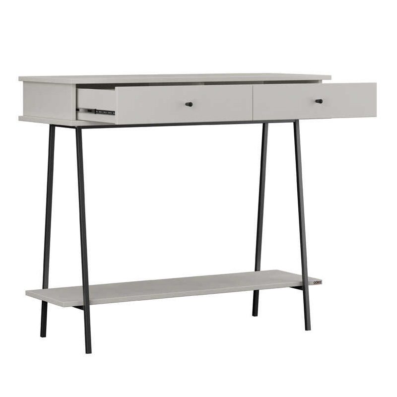 Κονσόλα Elite Megapap χρώμα λευκό του πάγου 100x40x88εκ. Κονσόλα Elite Megapap χρώμα λευκό του πάγου 100x40x88εκ.