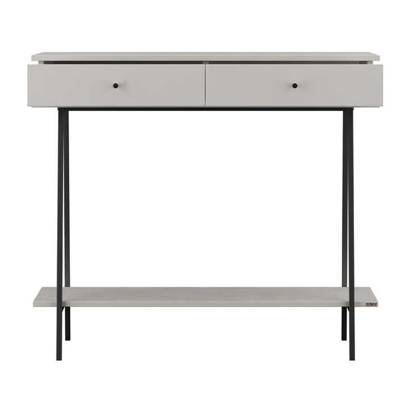 Κονσόλα Elite Megapap χρώμα λευκό του πάγου 100x40x88εκ. Κονσόλα Elite Megapap χρώμα λευκό του πάγου 100x40x88εκ.