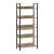Βιβλιοθήκη Connect Megapap χρώμα florida oak 73x35x172εκ.