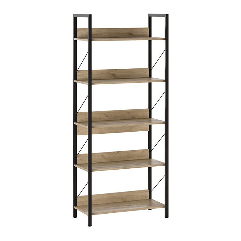 Βιβλιοθήκη Connect Megapap χρώμα florida oak 73x35x172εκ. Βιβλιοθήκη Connect Megapap χρώμα florida oak 73x35x172εκ.