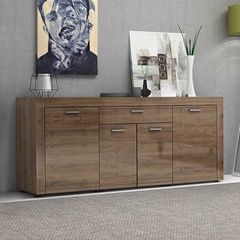 Μπουφές Joseph Megapap χρώμα καρυδί 177x40x76εκ. Μπουφές Joseph Megapap χρώμα καρυδί 177x40x76εκ.