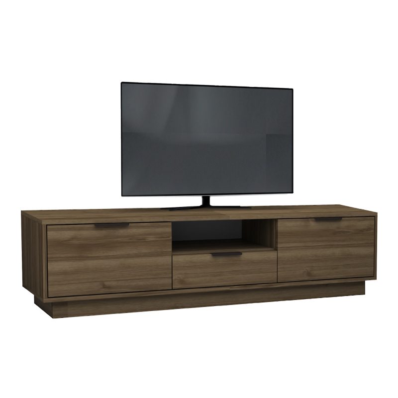 Έπιπλο τηλεόρασης Mensa Megapap χρώμα καρυδί 180x35x43cm. Έπιπλο τηλεόρασης Mensa Megapap χρώμα καρυδί 180x35x43cm.