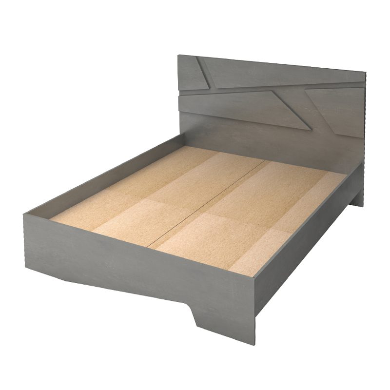 Κρεβάτι Efes Megapap χρώμα γκρι σκυροδέματος 160x200εκ. Κρεβάτι Efes Megapap χρώμα γκρι σκυροδέματος 160x200εκ.