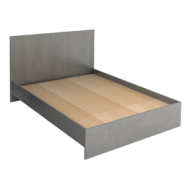 Κρεβάτι Troy Megapap χρώμα γκρι σκυροδέματος 140x190εκ. Κρεβάτι Troy Megapap χρώμα γκρι σκυροδέματος 140x190εκ.