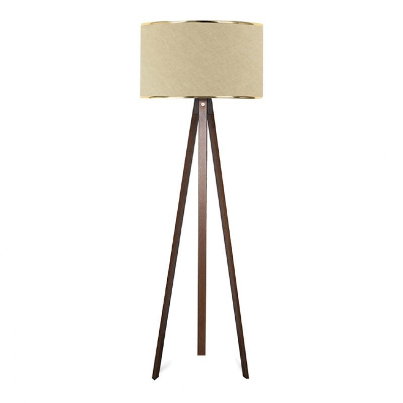 Φωτιστικό δαπέδου Rosling Megapap Mdf/ύφασμα Pvc χρώμα καρυδί/μπεζ 38x21x140εκ. Φωτιστικό δαπέδου Rosling Megapap Mdf/ύφασμα Pvc χρώμα καρυδί/μπεζ 38x21x140εκ.