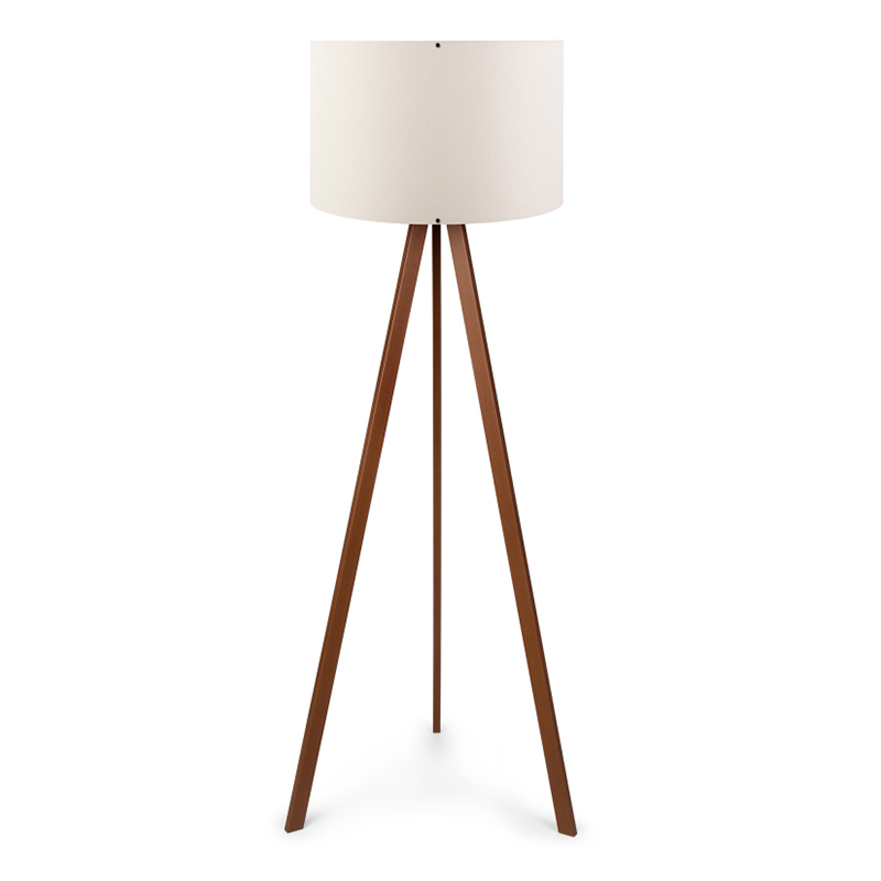 Φωτιστικό δαπέδου Rosling Megapap Mdf/ύφασμα Pvc χρώμα καρυδί/μπεζ 38x21x140εκ. Φωτιστικό δαπέδου Rosling Megapap Mdf/ύφασμα Pvc χρώμα καρυδί/μπεζ 38x21x140εκ.
