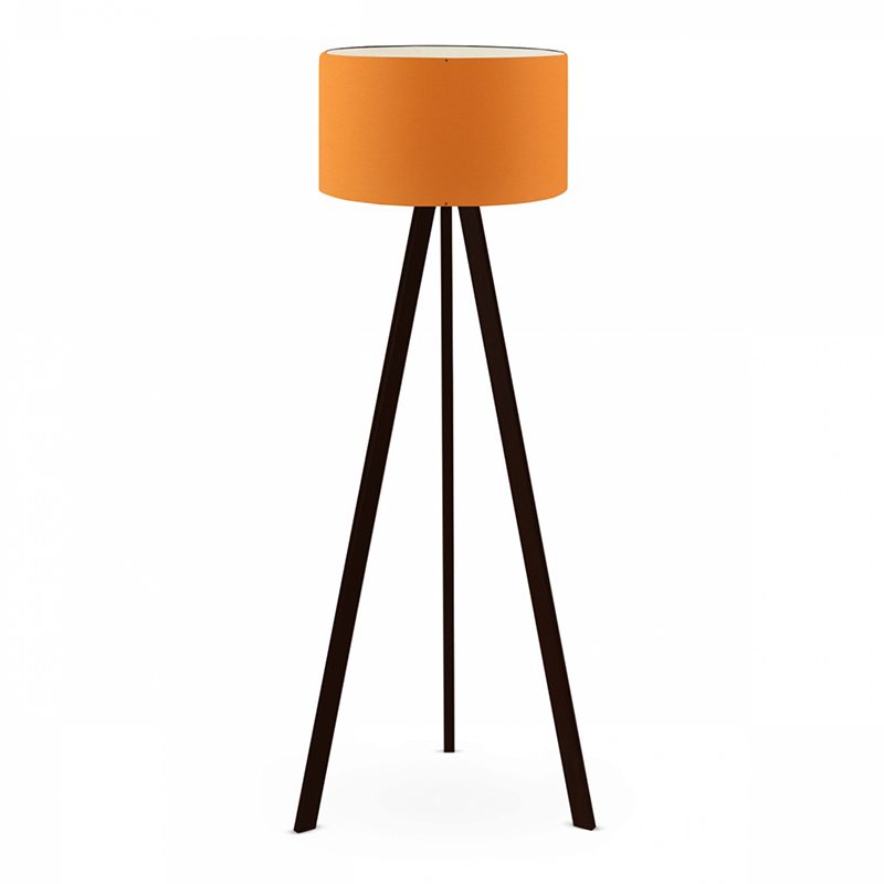 Φωτιστικό δαπέδου Rosling Megapap Mdf/ύφασμα Pvc χρώμα μαύρο/πορτοκαλί 38x21x140εκ. Φωτιστικό δαπέδου Rosling Megapap Mdf/ύφασμα Pvc χρώμα μαύρο/πορτοκαλί 38x21x140εκ.
