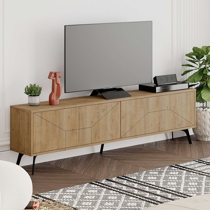 Έπιπλο τηλεόρασης Dune Megapap χρώμα sapphire oak 180x29,6x50εκ. Έπιπλο τηλεόρασης Dune Megapap χρώμα sapphire oak 180x29,6x50εκ.