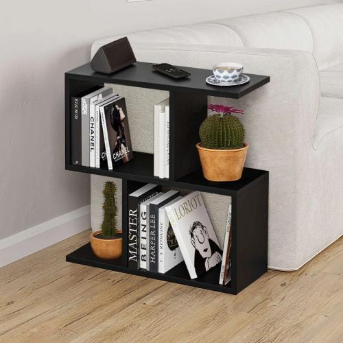 Τραπεζάκι βοηθητικό Homemania Megapap χρώμα μαύρο 60x20x60εκ.