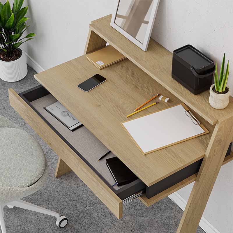Γραφείο εργασίας Cowork Megapap χρώμα sapphire oak 94x50x91εκ. Γραφείο εργασίας Cowork Megapap χρώμα sapphire oak 94x50x91εκ.