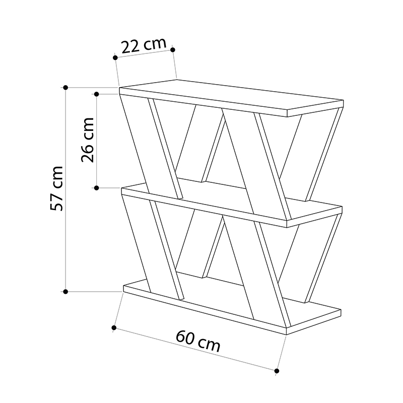 Τραπεζάκι βοηθητικό Lazena Megapap χρώμα γκρι ρετρό 60x22x57εκ. Τραπεζάκι βοηθητικό Lazena Megapap χρώμα γκρι ρετρό 60x22x57εκ.