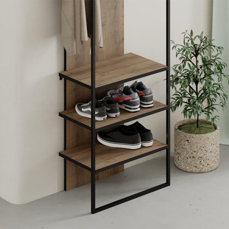 Έπιπλο εισόδου Archy Megapap χρώμα ανοιχτό καρυδί 53x31,7x180εκ. Έπιπλο εισόδου Archy Megapap χρώμα ανοιχτό καρυδί 53x31,7x180εκ.