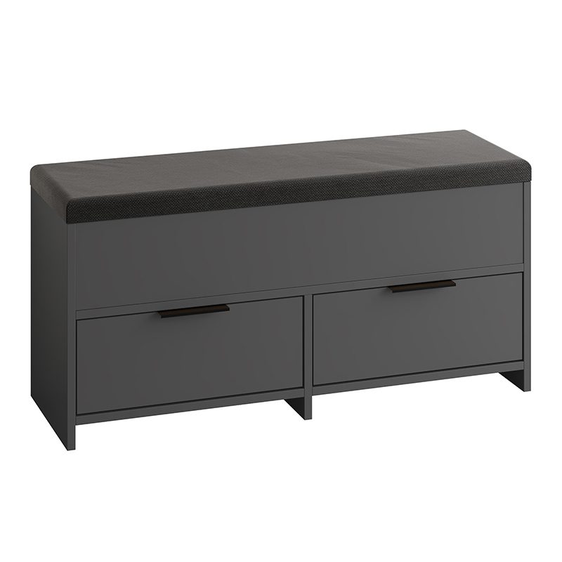 Παπουτσοθήκη Cove Megapap χρώμα ανθρακί 106x34x51,5εκ. Παπουτσοθήκη Cove Megapap χρώμα ανθρακί 106x34x51,5εκ.