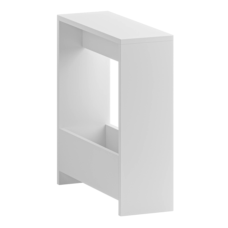 Τραπεζάκι βοηθητικό Simpi Megapap χρώμα λευκό 55x20x60εκ. Τραπεζάκι βοηθητικό Simpi Megapap χρώμα λευκό 55x20x60εκ.