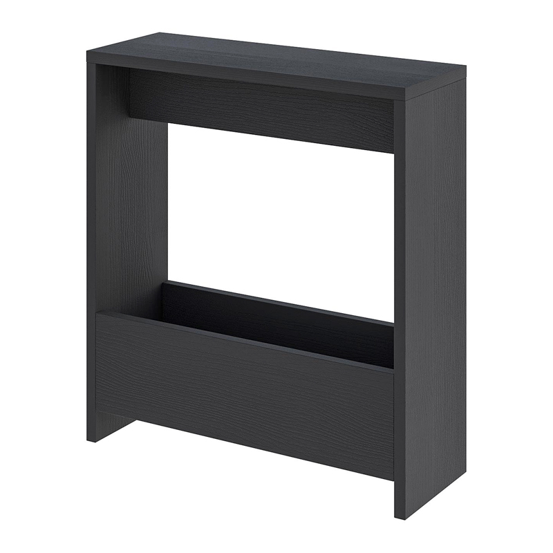 Τραπεζάκι βοηθητικό Simpi Megapap χρώμα black wood 55x20x60εκ. Τραπεζάκι βοηθητικό Simpi Megapap χρώμα black wood 55x20x60εκ.