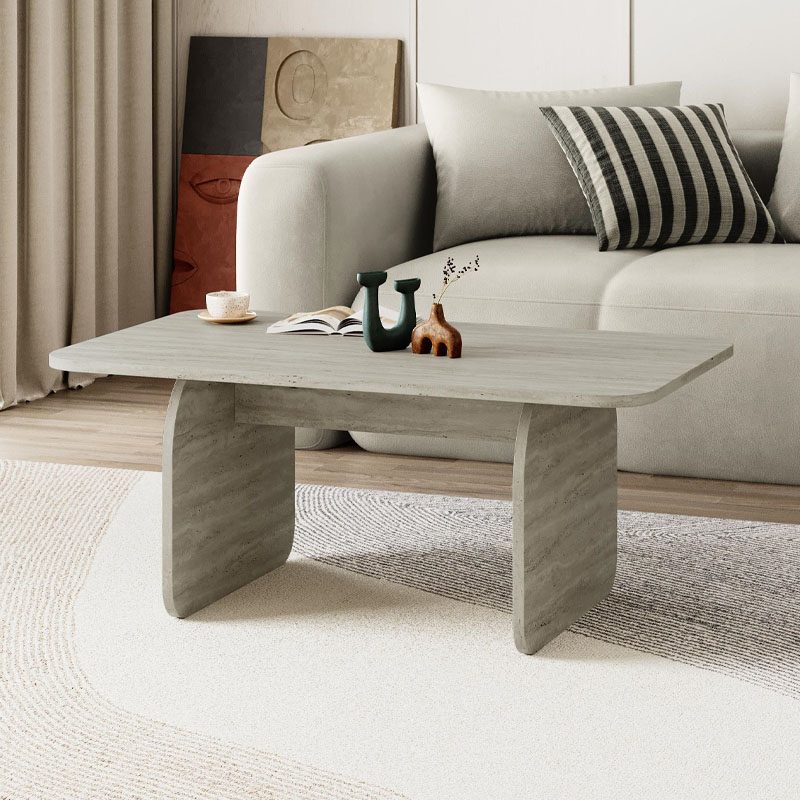Τραπεζάκι σαλονιού Pietra Megapap χρώμα neo travertine 100x60x41,8εκ. Τραπεζάκι σαλονιού Pietra Megapap χρώμα neo travertine 100x60x41,8εκ.