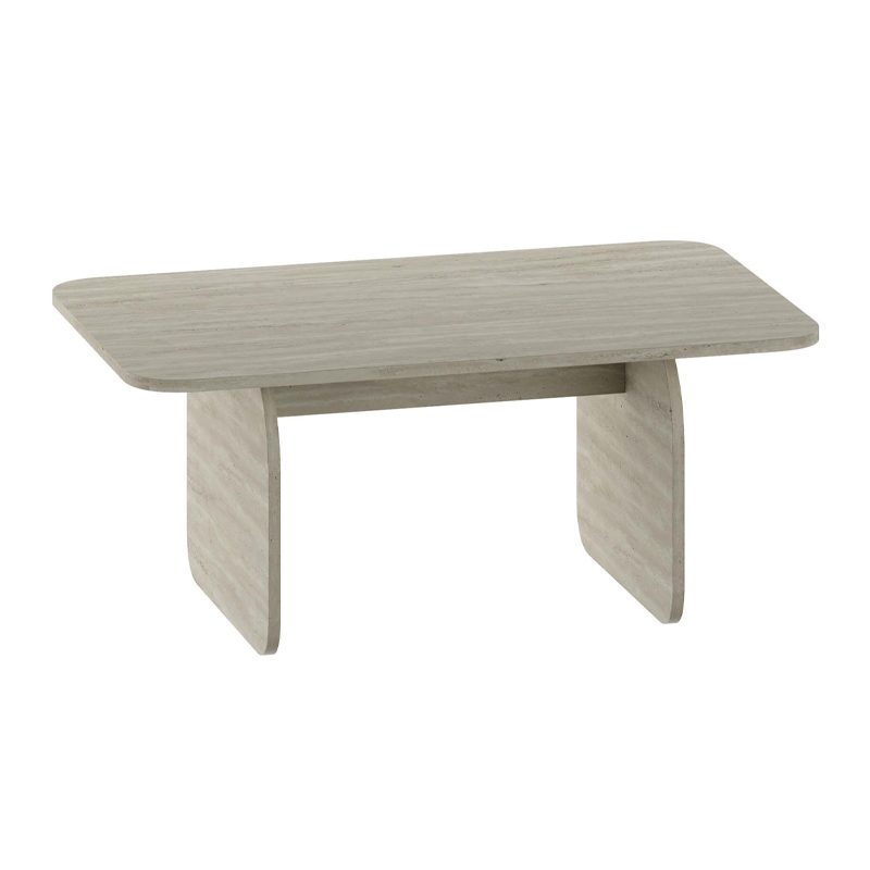 Τραπεζάκι σαλονιού Pietra Megapap χρώμα neo travertine 100x60x41,8εκ. Τραπεζάκι σαλονιού Pietra Megapap χρώμα neo travertine 100x60x41,8εκ.