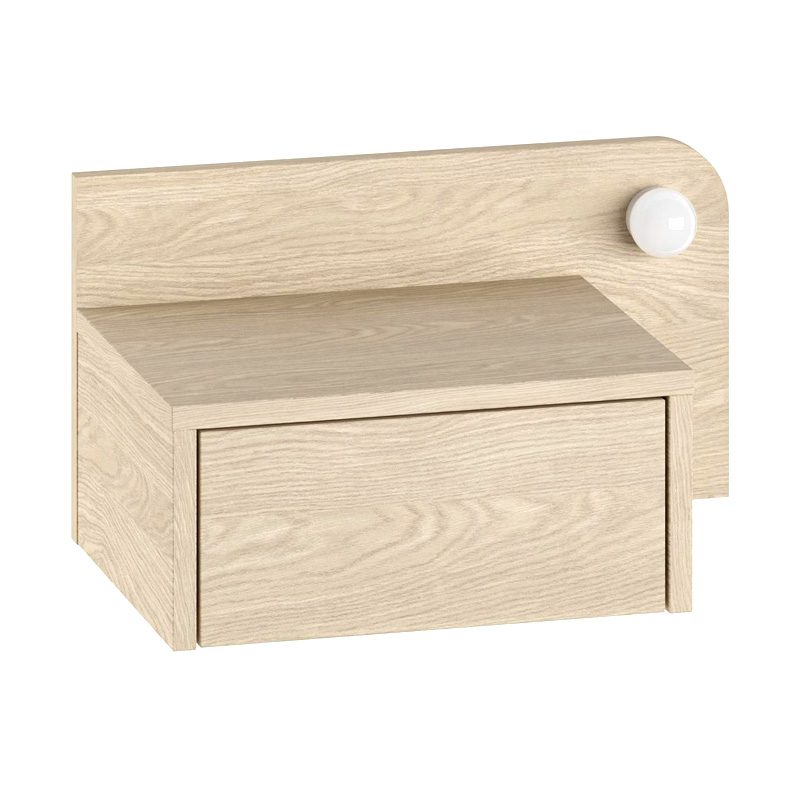 Κομοδίνο επιτοίχιο Dotta Megapap με LED χρώμα light oak 52x33,6x28εκ. Κομοδίνο επιτοίχιο Dotta Megapap με LED χρώμα light oak 52x33,6x28εκ.
