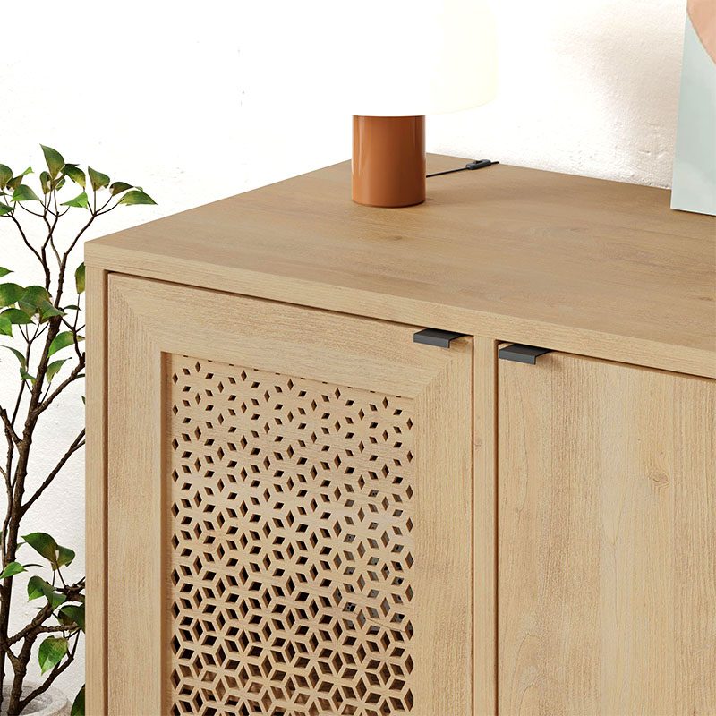 Μπουφές Naive Megapap χρώμα sapphire oak 80x40x80εκ. Μπουφές Naive Megapap χρώμα sapphire oak 80x40x80εκ.