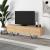 Έπιπλο τηλεόρασης Jacomen Megapap χρώμα sapphire oak 160x35x43εκ.