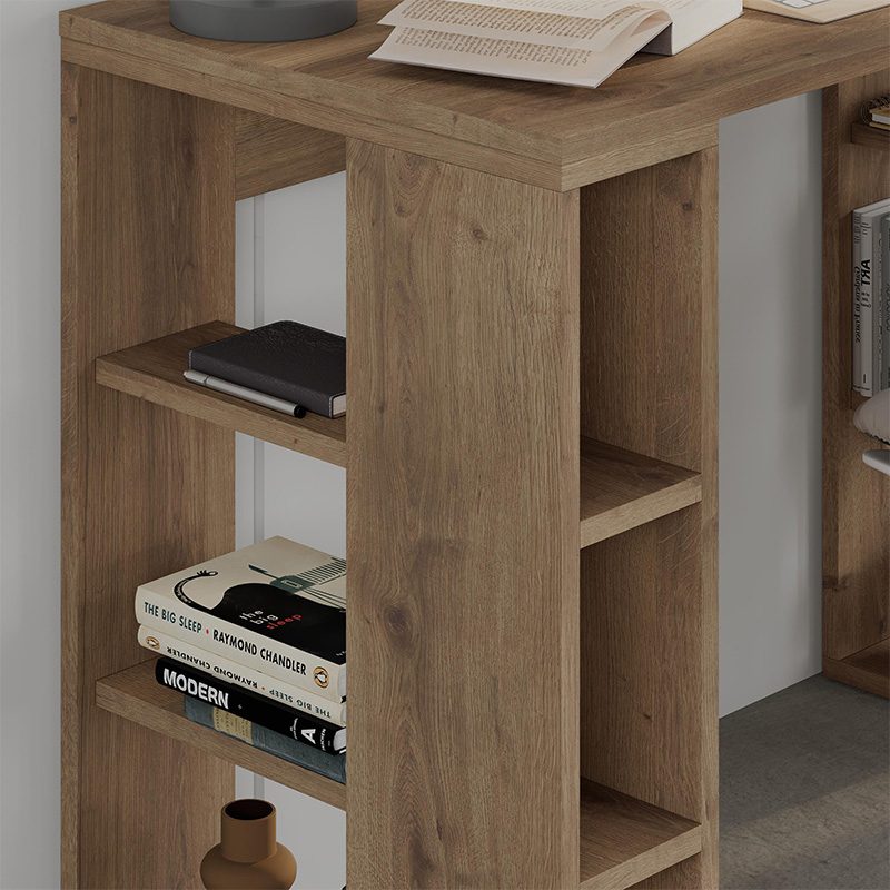 Γραφείο εργασίας Colmar Megapap χρώμα ανοιχτό καρυδί 106x50x75εκ. Γραφείο εργασίας Colmar Megapap χρώμα ανοιχτό καρυδί 106x50x75εκ.