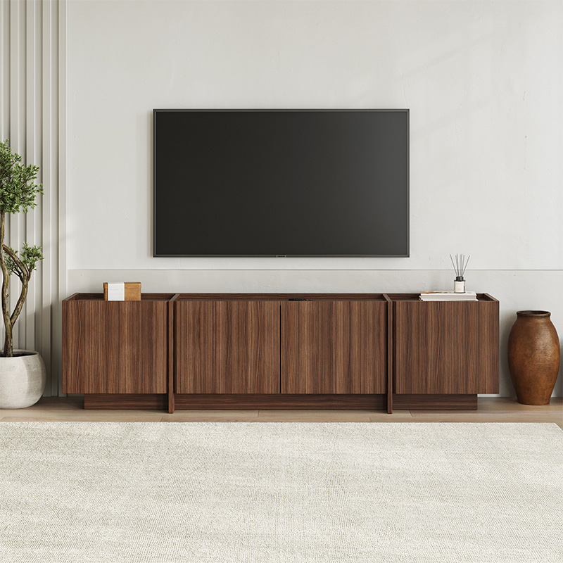 Έπιπλο τηλεόρασης Lowen Megapap χρώμα καρυδί milano 180x35x46,2εκ. Έπιπλο τηλεόρασης Lowen Megapap χρώμα καρυδί milano 180x35x46,2εκ.