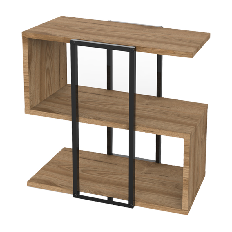 Τραπεζάκι βοηθητικό Homia Megapap χρώμα καρυδί Ud 56x25x56,5εκ. Τραπεζάκι βοηθητικό Homia Megapap χρώμα καρυδί Ud 56x25x56,5εκ.