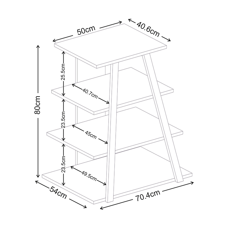 Έπιπλο τηλεόρασης Lyno Megapap χρώμα sapphire oak 70,4x54x80εκ. Έπιπλο τηλεόρασης Lyno Megapap χρώμα sapphire oak 70,4x54x80εκ.