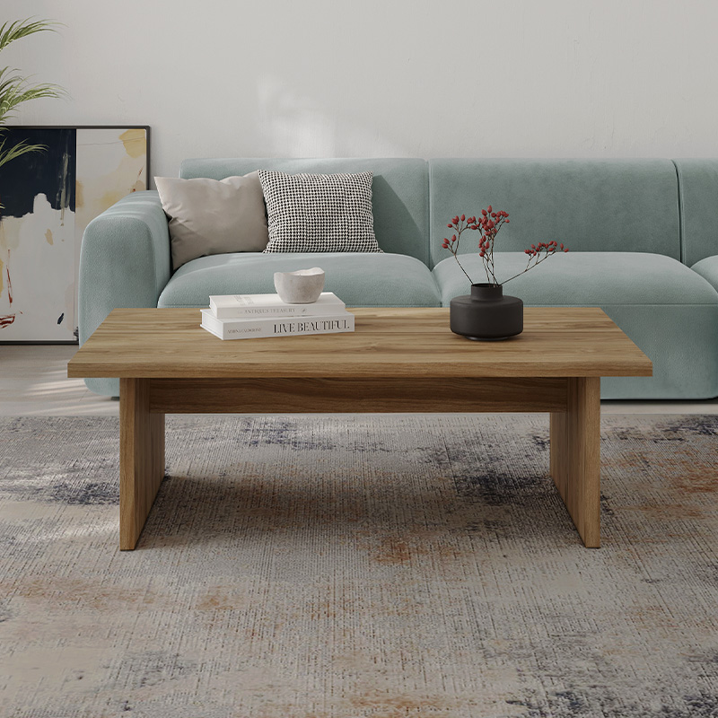 Τραπεζάκι σαλονιού Loana Megapap χρώμα καρυδί Ud 120x70x40εκ. Τραπεζάκι σαλονιού Loana Megapap χρώμα καρυδί Ud 120x70x40εκ.