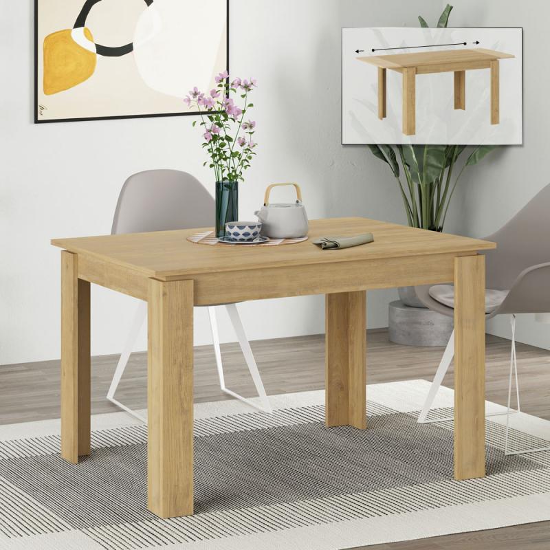 Τραπέζι Tolmen Megapap επεκτεινόμενο χρώμα sapphire oak 120/170x80x75εκ. Τραπέζι Tolmen Megapap επεκτεινόμενο χρώμα sapphire oak 120/170x80x75εκ.