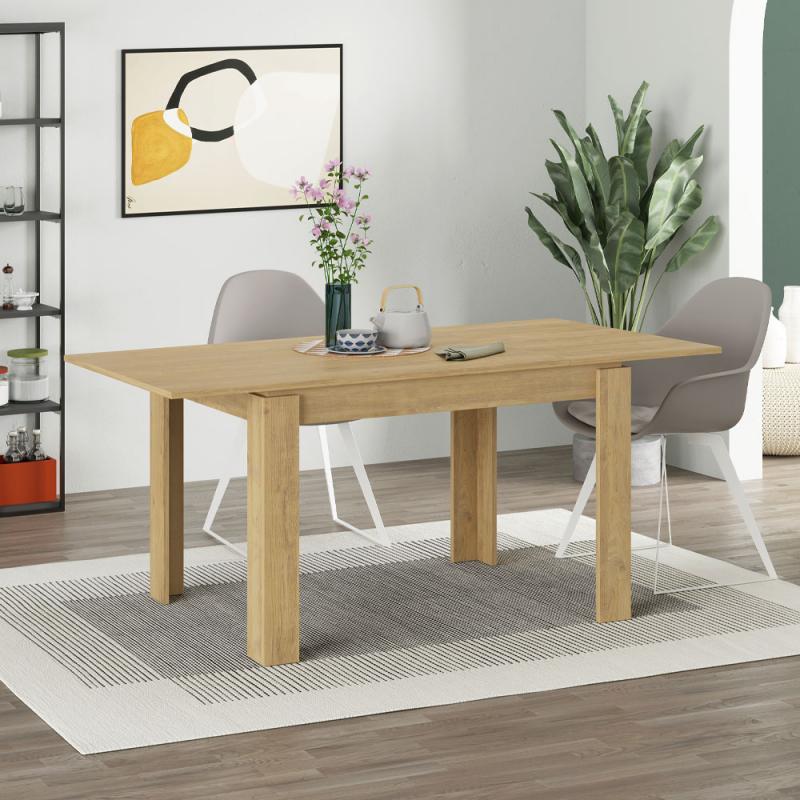 Τραπέζι Tolmen Megapap επεκτεινόμενο χρώμα sapphire oak 120/170x80x75εκ. Τραπέζι Tolmen Megapap επεκτεινόμενο χρώμα sapphire oak 120/170x80x75εκ.