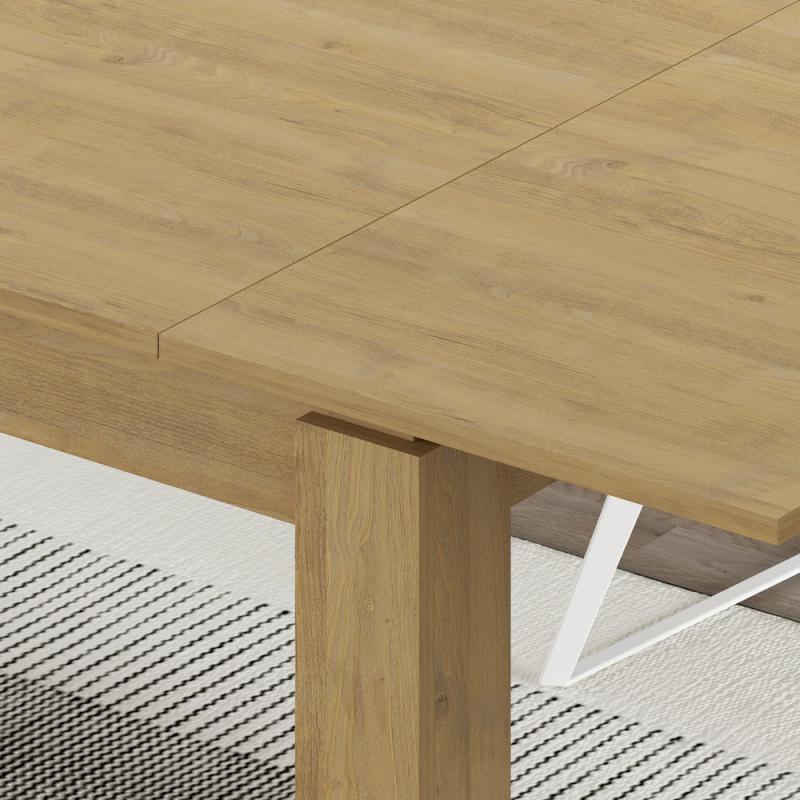 Τραπέζι Tolmen Megapap επεκτεινόμενο χρώμα sapphire oak 120/170x80x75εκ. Τραπέζι Tolmen Megapap επεκτεινόμενο χρώμα sapphire oak 120/170x80x75εκ.