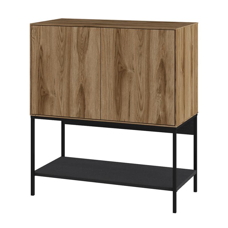 Μπουφές Amira Megapap χρώμα καρυδί Ud - black wood 80x40x90εκ. Μπουφές Amira Megapap χρώμα καρυδί Ud - black wood 80x40x90εκ.