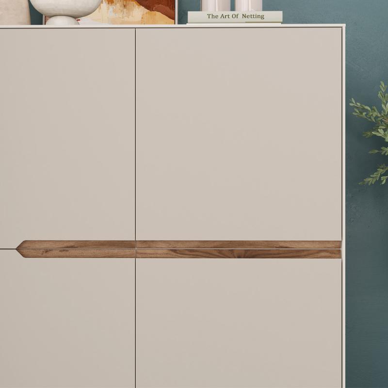 Μπουφές Arch Megapap χρώμα sandstone 98x40x120,5εκ. Μπουφές Arch Megapap χρώμα sandstone 98x40x120,5εκ.