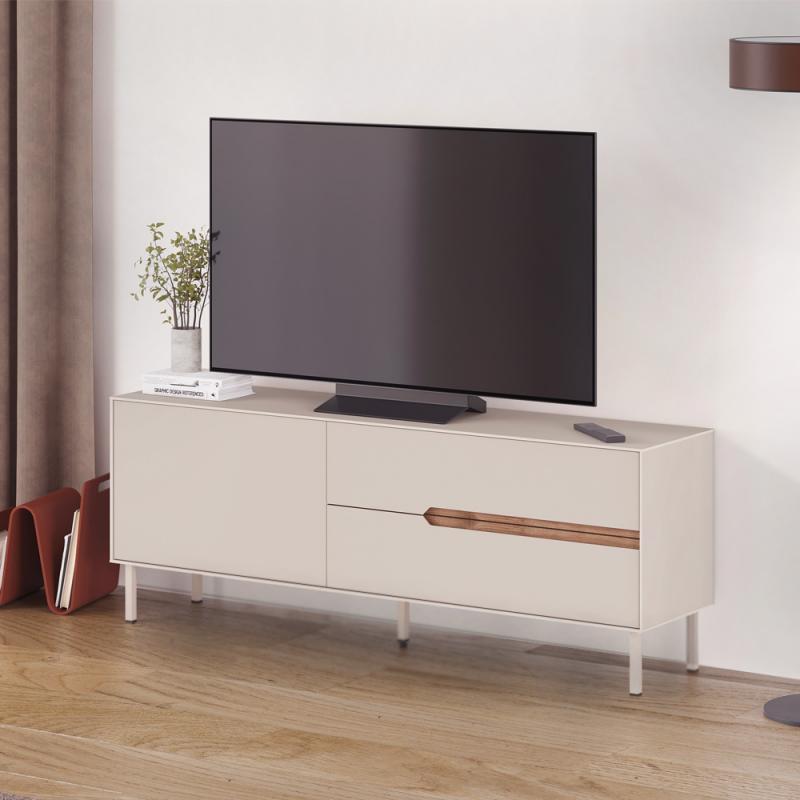 Έπιπλο τηλεόρασης Arch Megapap χρώμα sandstone 150x35x56,5εκ.