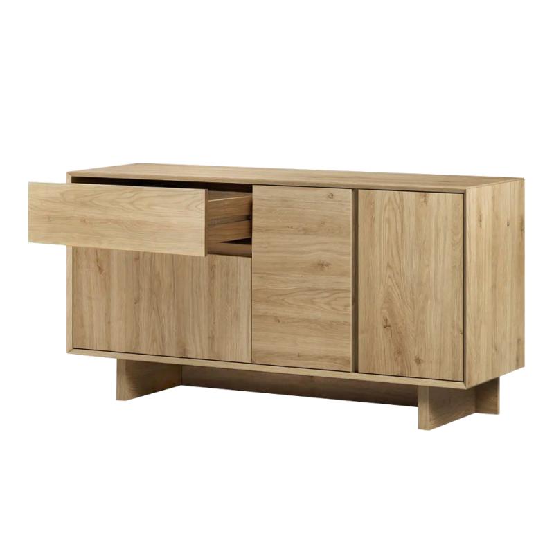 Μπουφές Capri Megapap χρώμα sapphire oak 146x45x76,5εκ. Μπουφές Capri Megapap χρώμα sapphire oak 146x45x76,5εκ.