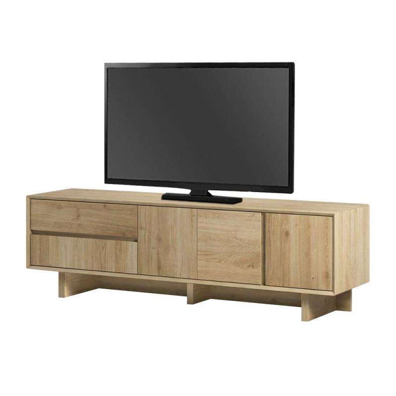 Έπιπλο τηλεόρασης Capri Megapap χρώμα sapphire oak 180x45x55εκ. Έπιπλο τηλεόρασης Capri Megapap χρώμα sapphire oak 180x45x55εκ.