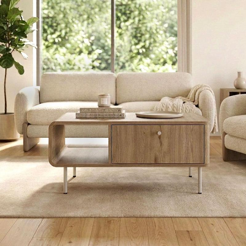 Τραπεζάκι σαλονιού Colia Megapap χρώμα sepet oak 90x60x40,4εκ. Τραπεζάκι σαλονιού Colia Megapap χρώμα sepet oak 90x60x40,4εκ.