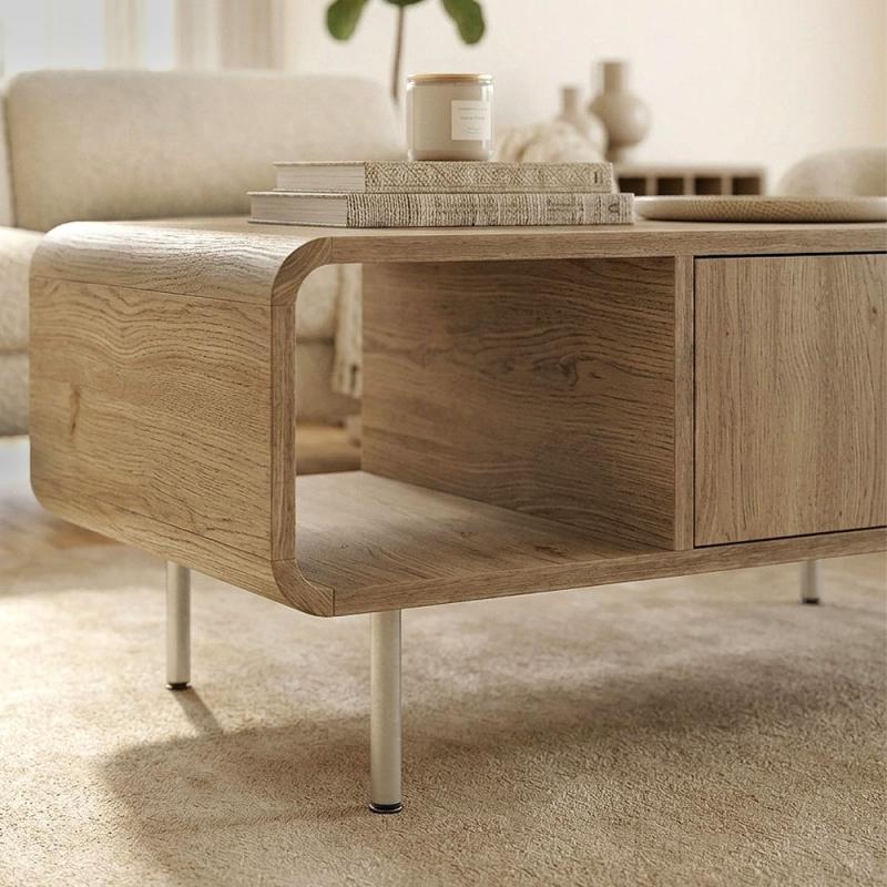 Τραπεζάκι σαλονιού Colia Megapap χρώμα sepet oak 90x60x40,4εκ. Τραπεζάκι σαλονιού Colia Megapap χρώμα sepet oak 90x60x40,4εκ.