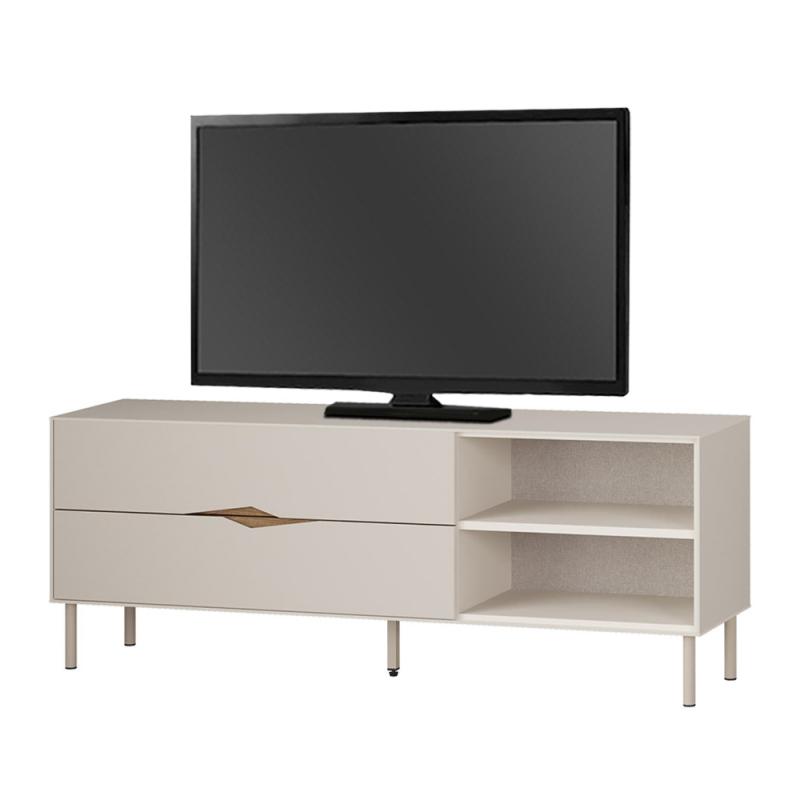 Έπιπλο τηλεόρασης Marquise Megapap χρώμα sandstone 150x35x56εκ.