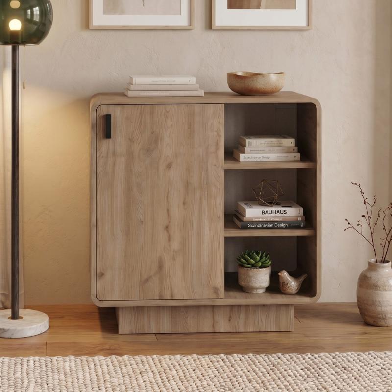 Μπουφές Rovel Megapap χρώμα sepet oak 80,3x39x80,4εκ. Μπουφές Rovel Megapap χρώμα sepet oak 80,3x39x80,4εκ.