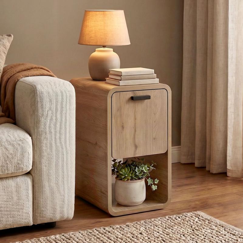 Τραπεζάκι βοηθητικό - Κομοδίνο Rovel Megapap χρώμα sepet oak 30x39x50,5εκ. Τραπεζάκι βοηθητικό - Κομοδίνο Rovel Megapap χρώμα sepet oak 30x39x50,5εκ.
